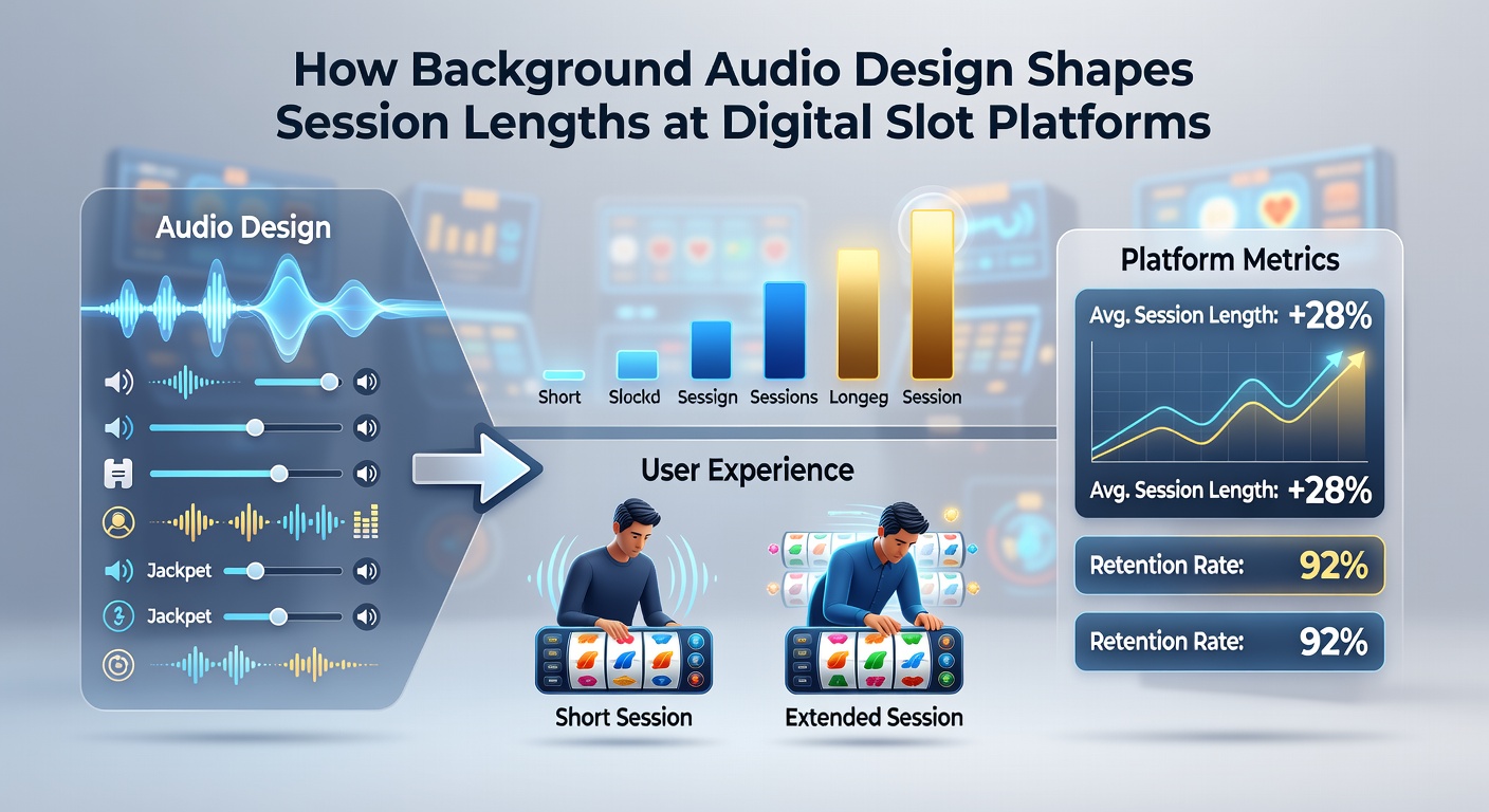 Close-up view of audio waveform visualization used in slot platform testing environments