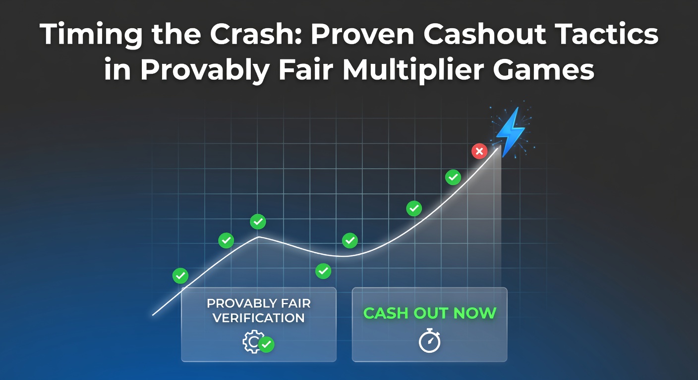 Graph showing multiplier crash patterns in a provably fair crash game, with rising lines ending in sudden drops