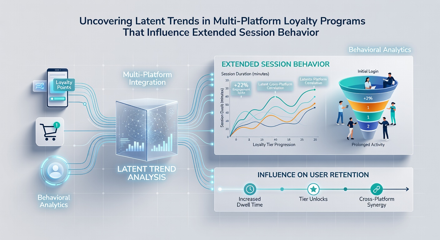 Analytics dashboard showing session extension patterns linked to loyalty tiers